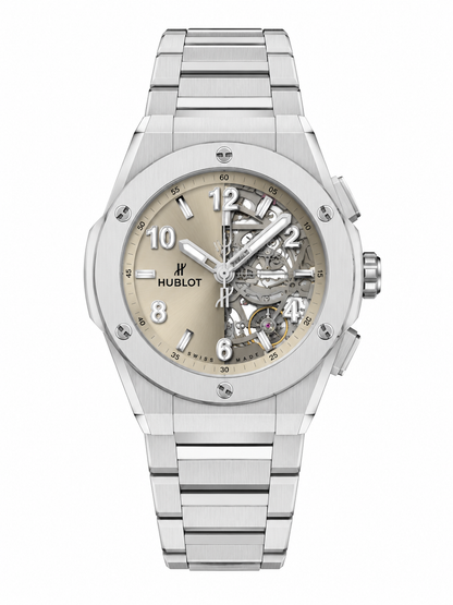 Hublot Classic Fusion Skeleton Silver Edition Watch
