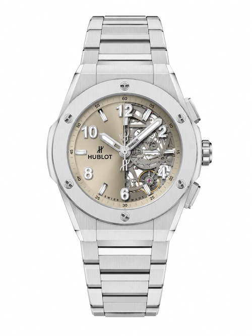 Hublot Classic Fusion Skeleton Silver Edition Watch
