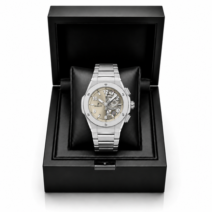 Hublot Classic Fusion Skeleton Silver Edition Watch