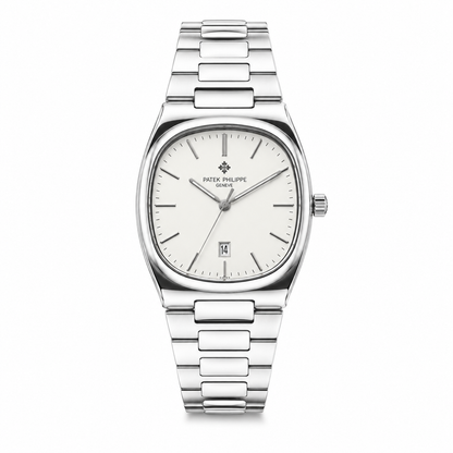 Patek Philippe Inspired Luxury Silver Stainless Steel Watch