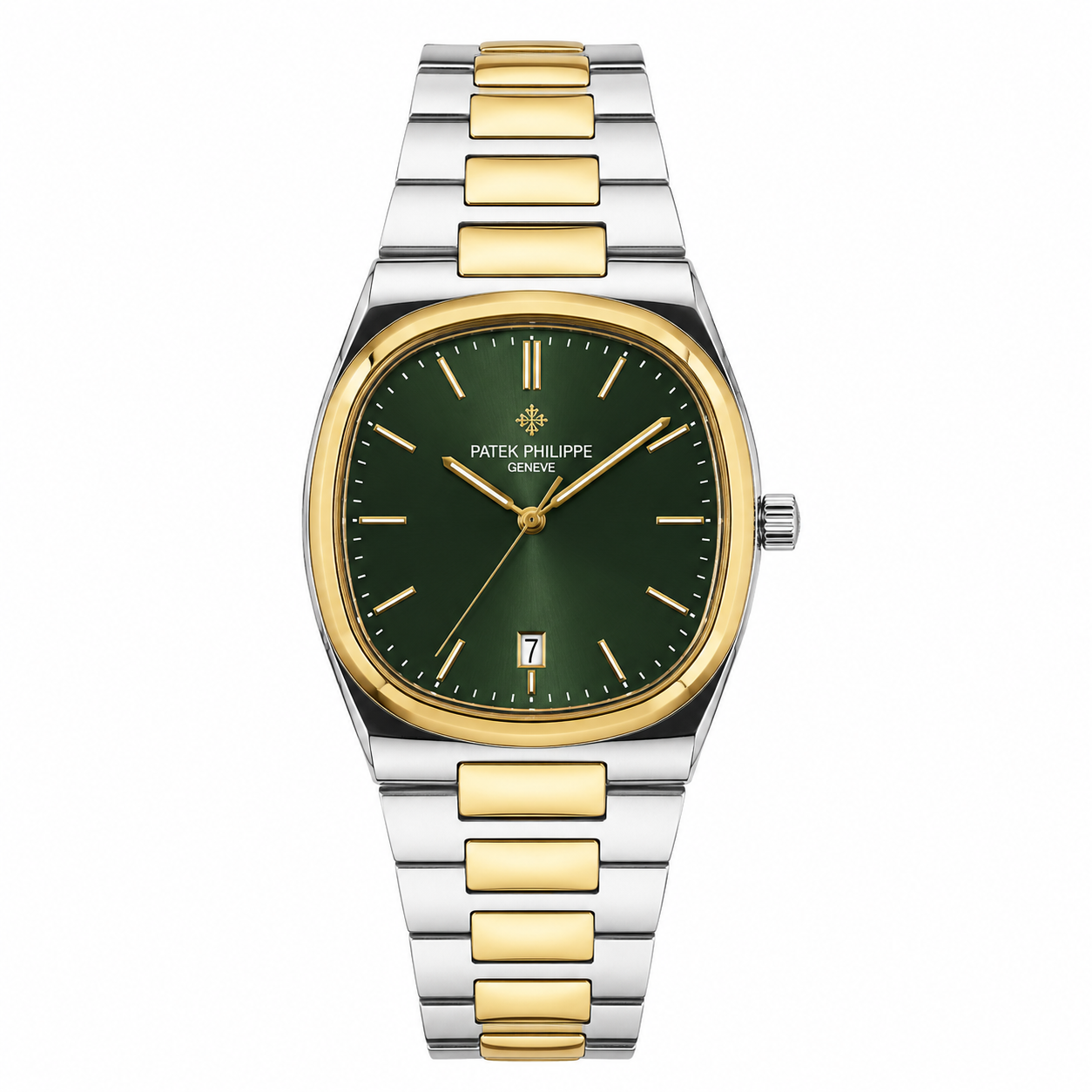 Luxury Green Dial Stainless Steel Watch – Elegant Wrist Styling