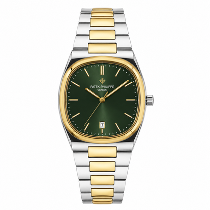 Luxury Green Dial Stainless Steel Watch – Elegant Wrist Styling