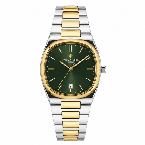 Luxury Green Dial Stainless Steel Watch – Elegant Wrist Styling