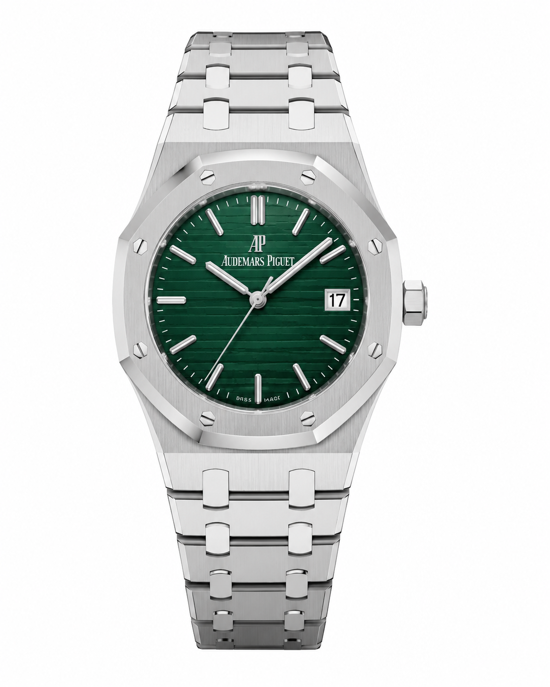 Audemars Piguet Royal Oak Green Dial Stainless Steel Watch