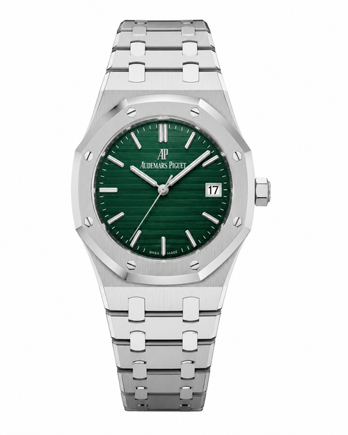 Audemars Piguet Royal Oak Green Dial Stainless Steel Watch