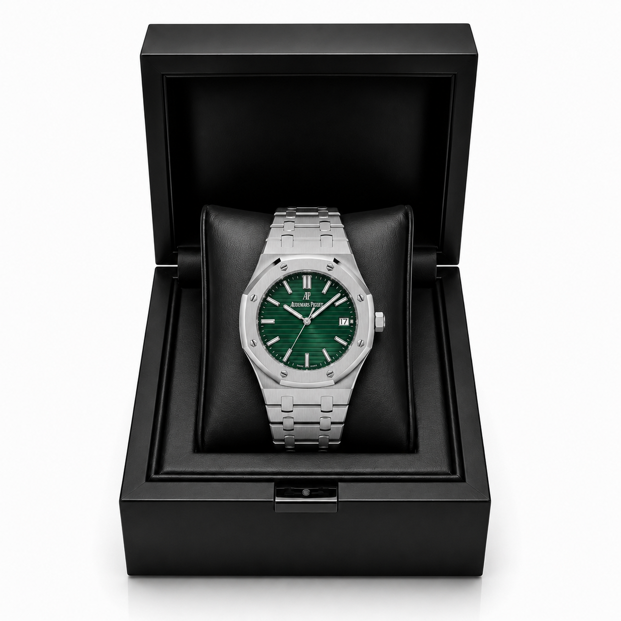 Audemars Piguet Royal Oak Green Dial Stainless Steel Watch