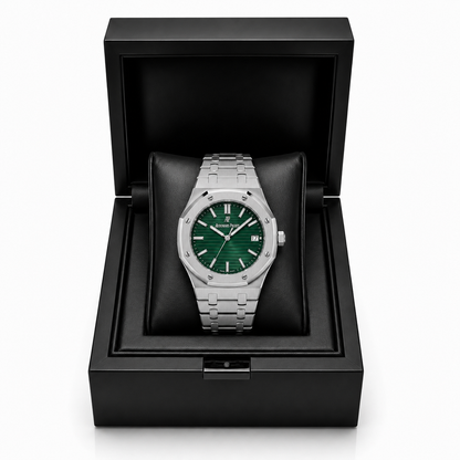 Audemars Piguet Royal Oak Green Dial Stainless Steel Watch
