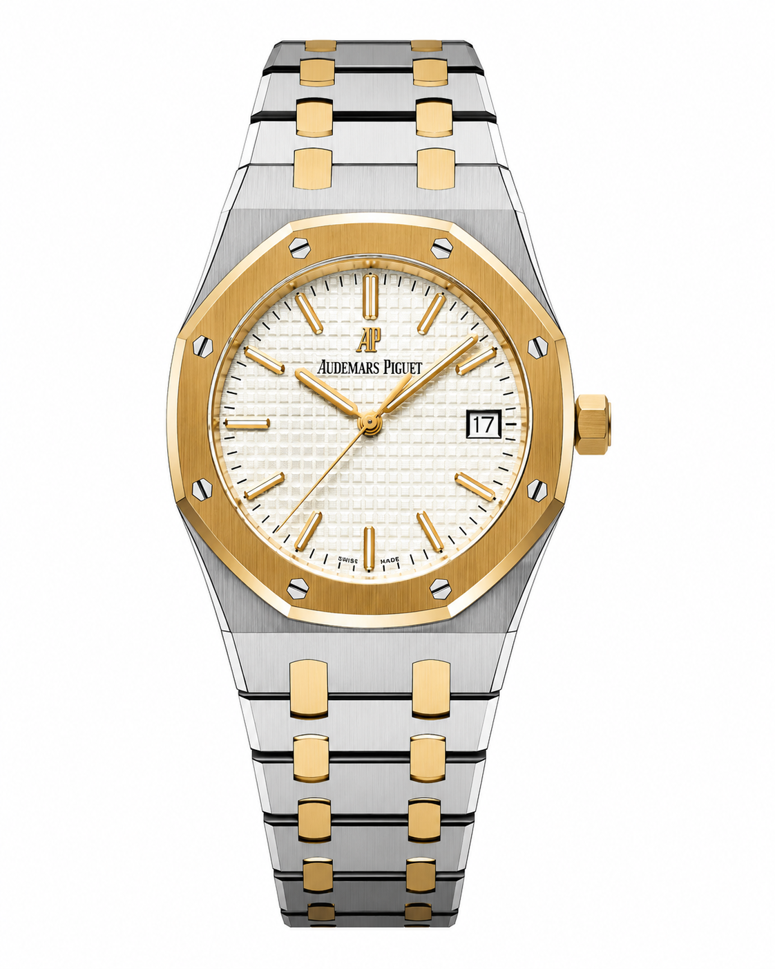 Audemars Piguet Royal Oak Two-Tone White Dial Luxury Watch