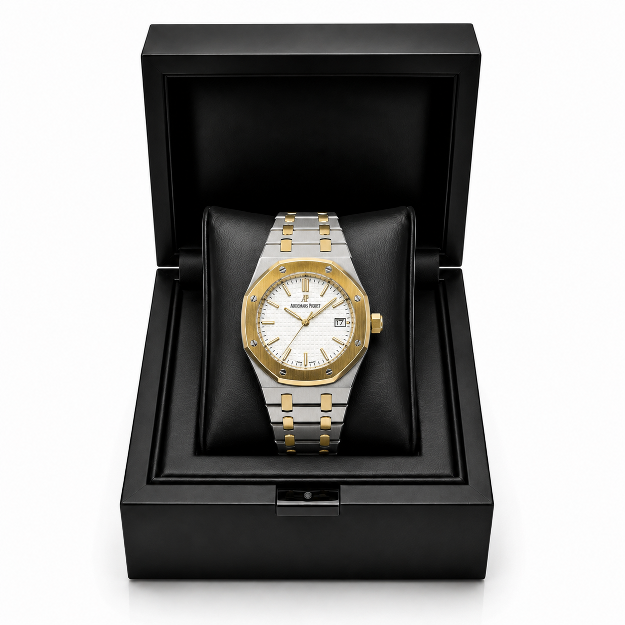 Audemars Piguet Royal Oak Two-Tone White Dial Luxury Watch