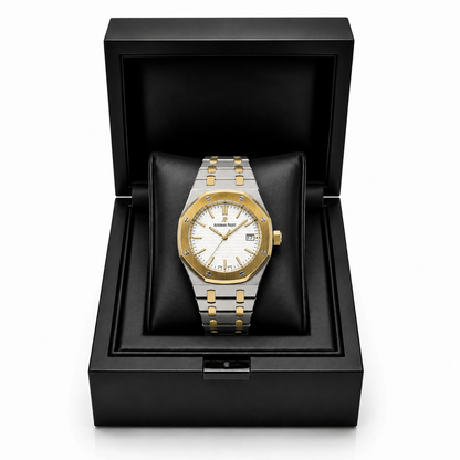 Audemars Piguet Royal Oak Two-Tone White Dial Luxury Watch